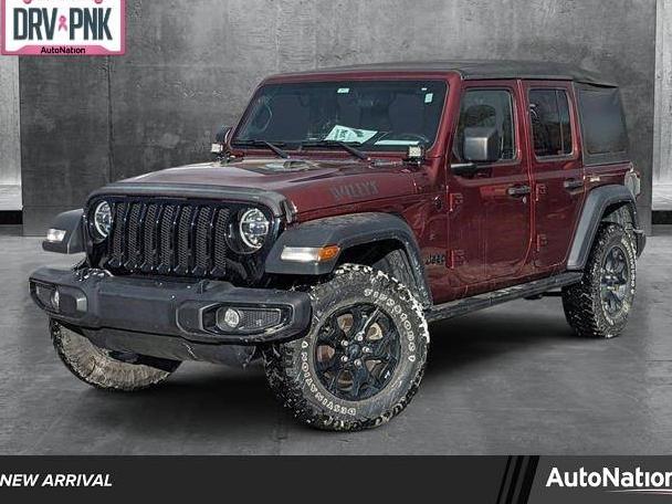 JEEP WRANGLER 2021 1C4HJXDN4MW774902 image