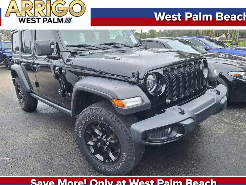 JEEP WRANGLER 2021 1C4HJXDN5MW561036 image