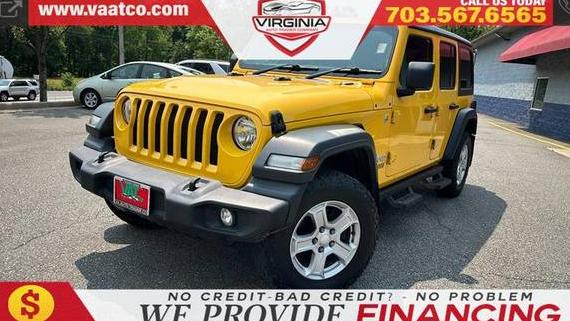 JEEP WRANGLER 2021 1C4HJXKN2MW619283 image