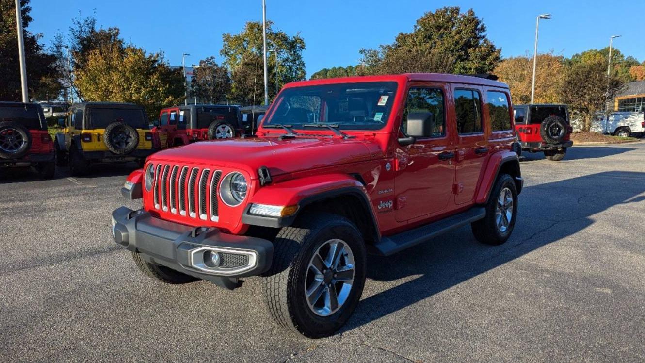 JEEP WRANGLER 2021 1C4HJXEN7MW554118 image