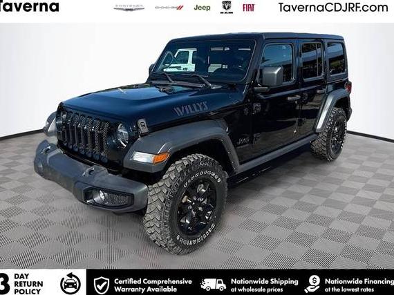 JEEP WRANGLER 2021 1C4HJXDN4MW769683 image