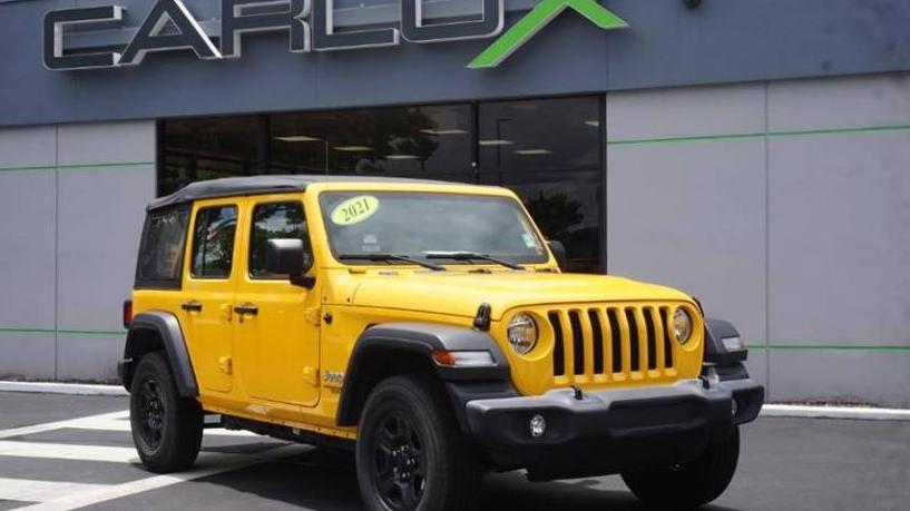 JEEP WRANGLER 2021 1C4HJXDN6MW610471 image