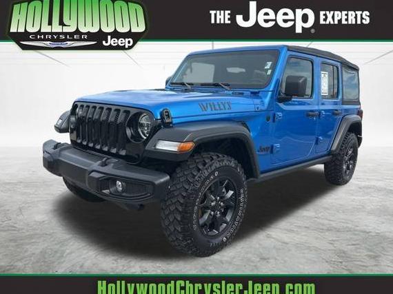JEEP WRANGLER 2021 1C4HJXDN7MW786848 image