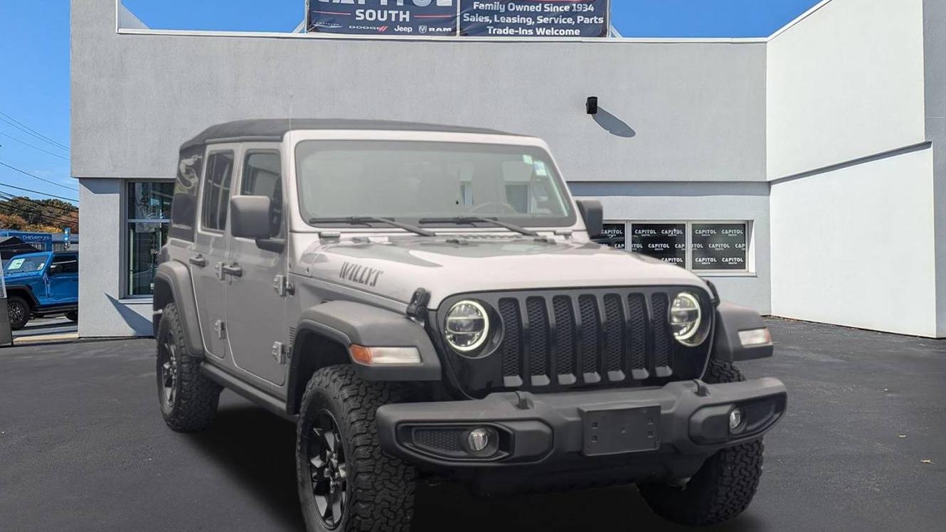 JEEP WRANGLER 2021 1C4HJXDG0MW566873 image