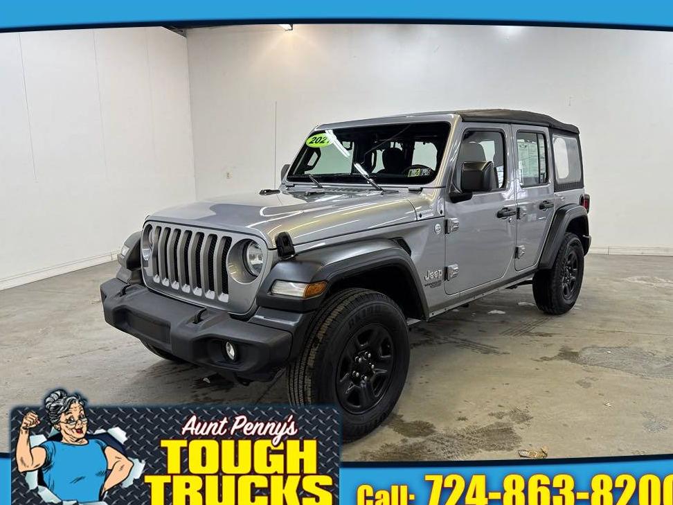 JEEP WRANGLER 2021 1C4HJXDG5MW529642 image