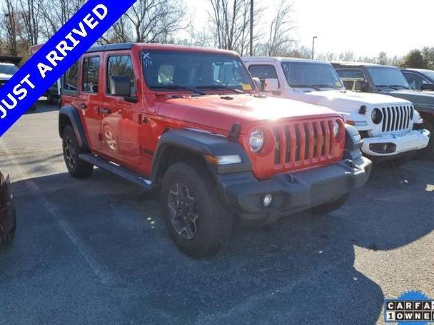 JEEP WRANGLER 2021 1C4HJXDN1MW707058 image