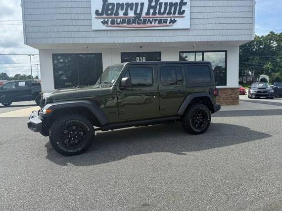 JEEP WRANGLER 2021 1C4HJXDM5MW549072 image