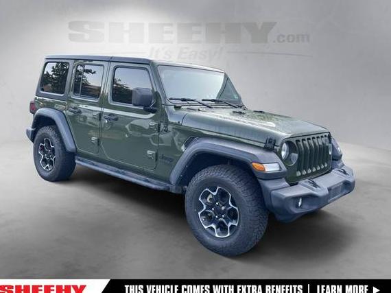 JEEP WRANGLER 2021 1C4HJXDG3MW718225 image