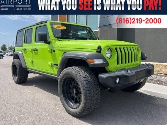 JEEP WRANGLER 2021 1C4HJXDG9MW839938 image