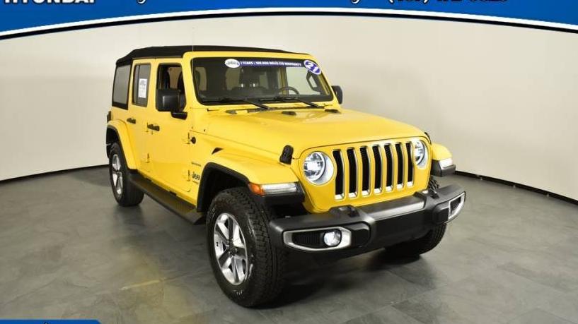 JEEP WRANGLER 2021 1C4HJXEN6MW509204 image