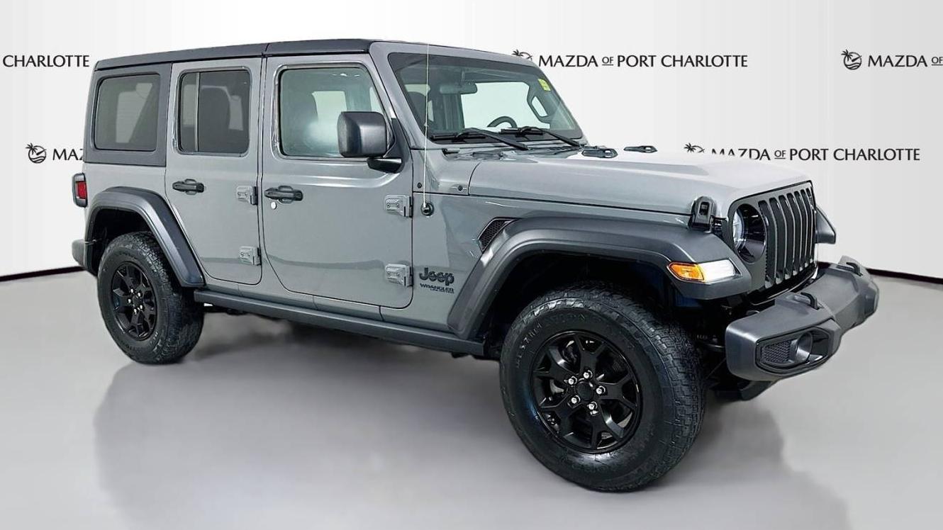 JEEP WRANGLER 2021 1C4HJXDG3MW505601 image