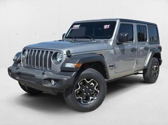 JEEP WRANGLER 2021 1C4HJXDNXMW717314 image