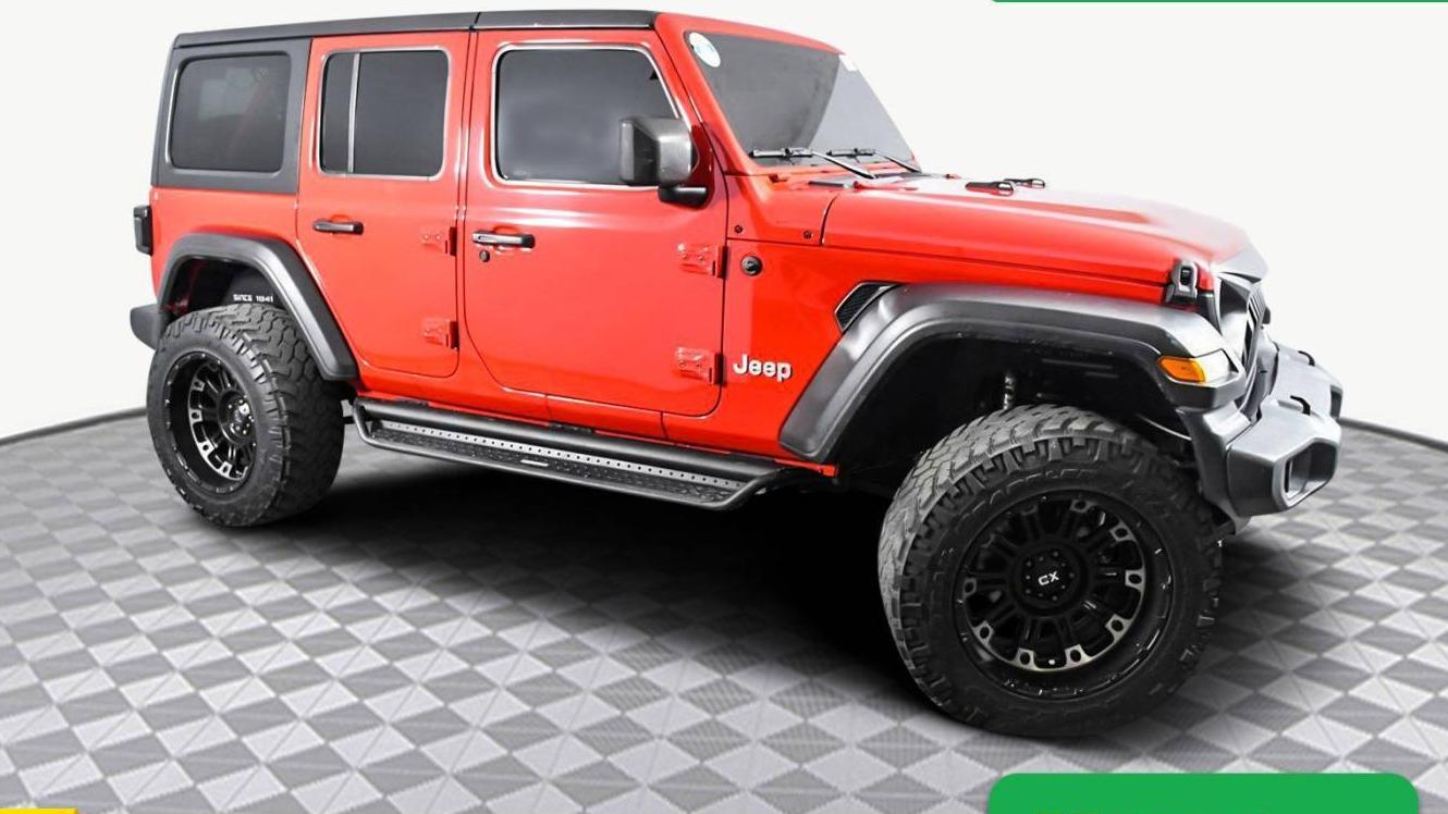 JEEP WRANGLER 2021 1C4HJXDN4MW527590 image