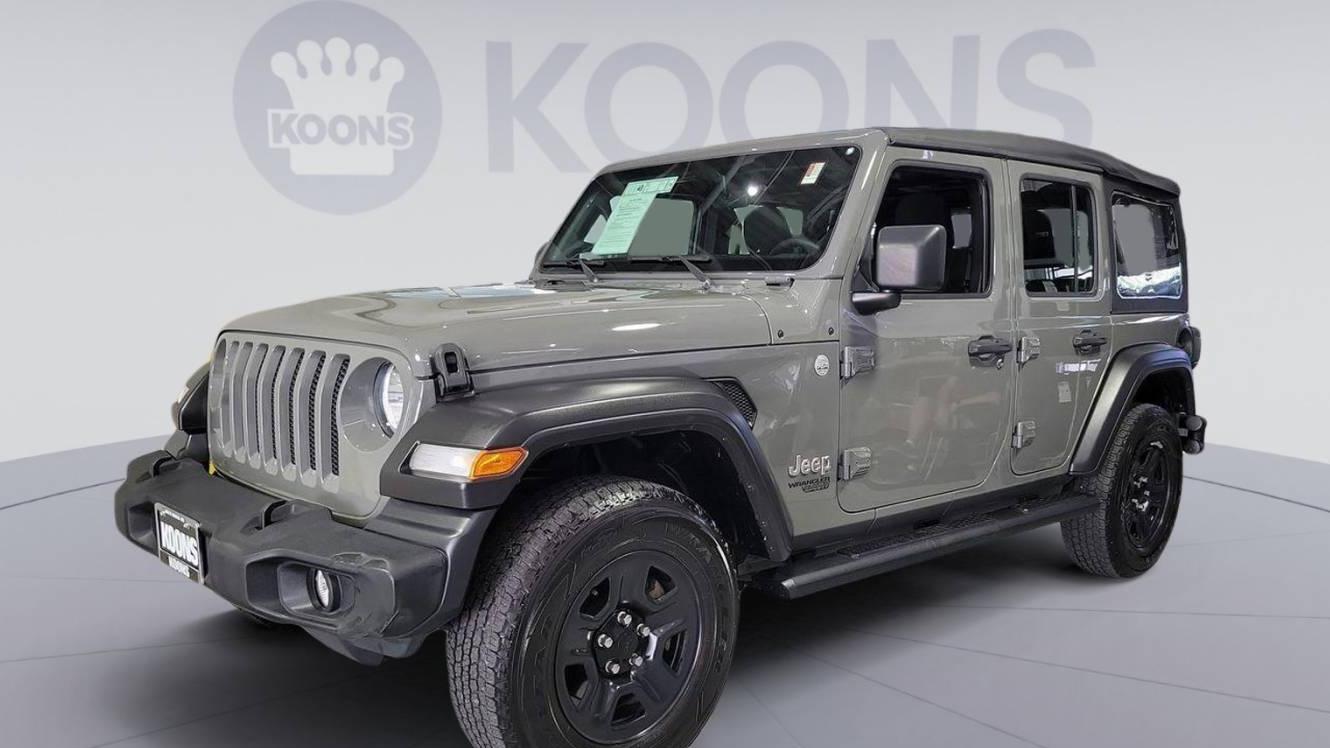 JEEP WRANGLER 2021 1C4HJXDN5MW524603 image