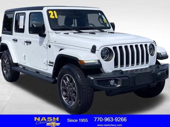 JEEP WRANGLER 2021 1C4HJXDN1MW733451 image