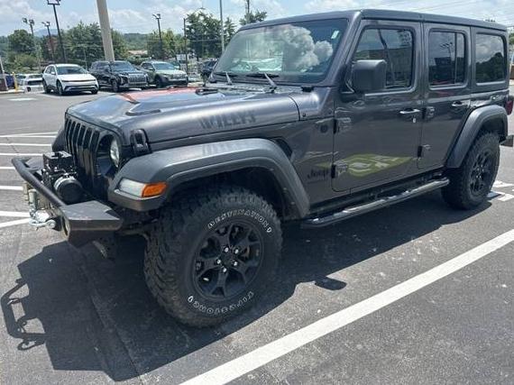 JEEP WRANGLER 2021 1C4HJXDG4MW760709 image