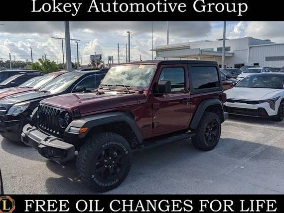 JEEP WRANGLER 2021 1C4GJXAN9MW815699 image