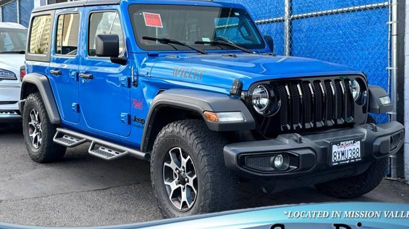 JEEP WRANGLER 2021 1C4HJXDN9MW804041 image