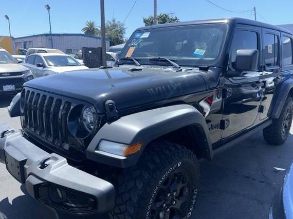 JEEP WRANGLER 2021 1C4HJXDN8MW666198 image