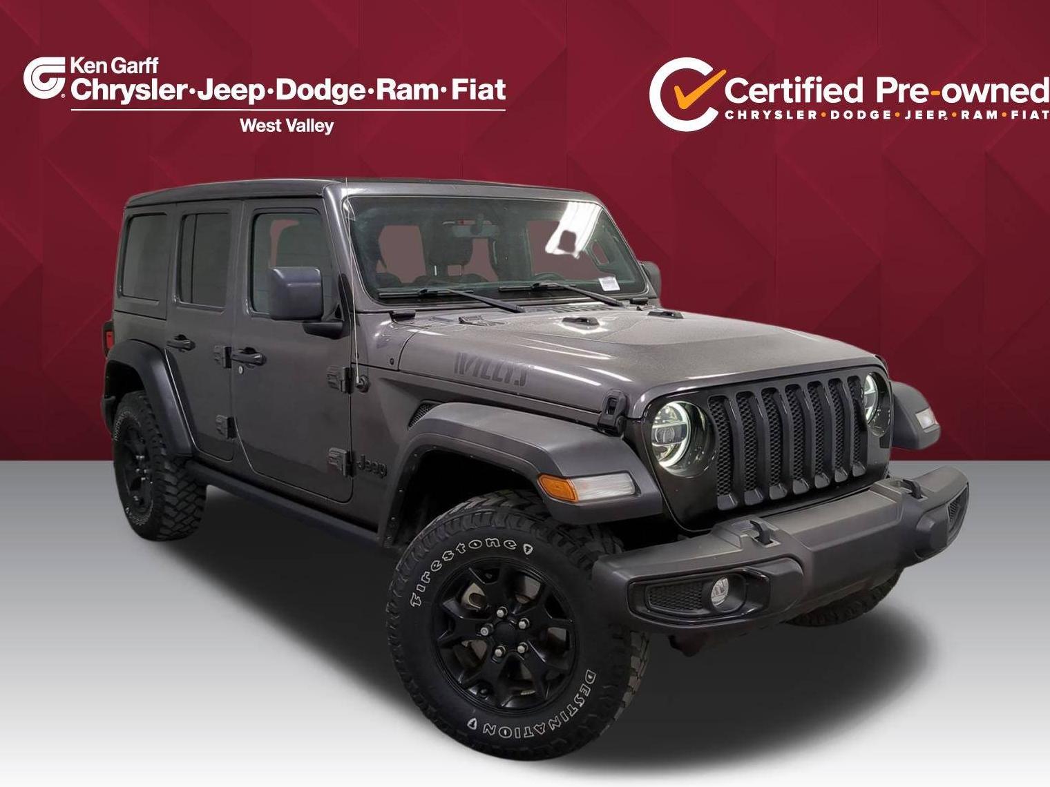 JEEP WRANGLER 2021 1C4HJXDG3MW699465 image