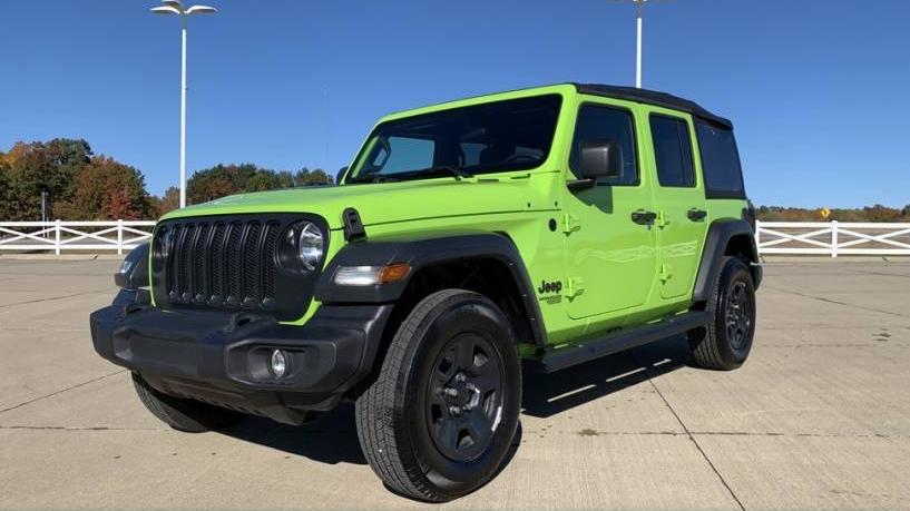 JEEP WRANGLER 2021 1C4HJXDG9MW840927 image