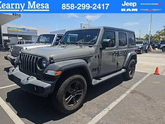 JEEP WRANGLER 2021 1C4HJXDG5MW740906 image