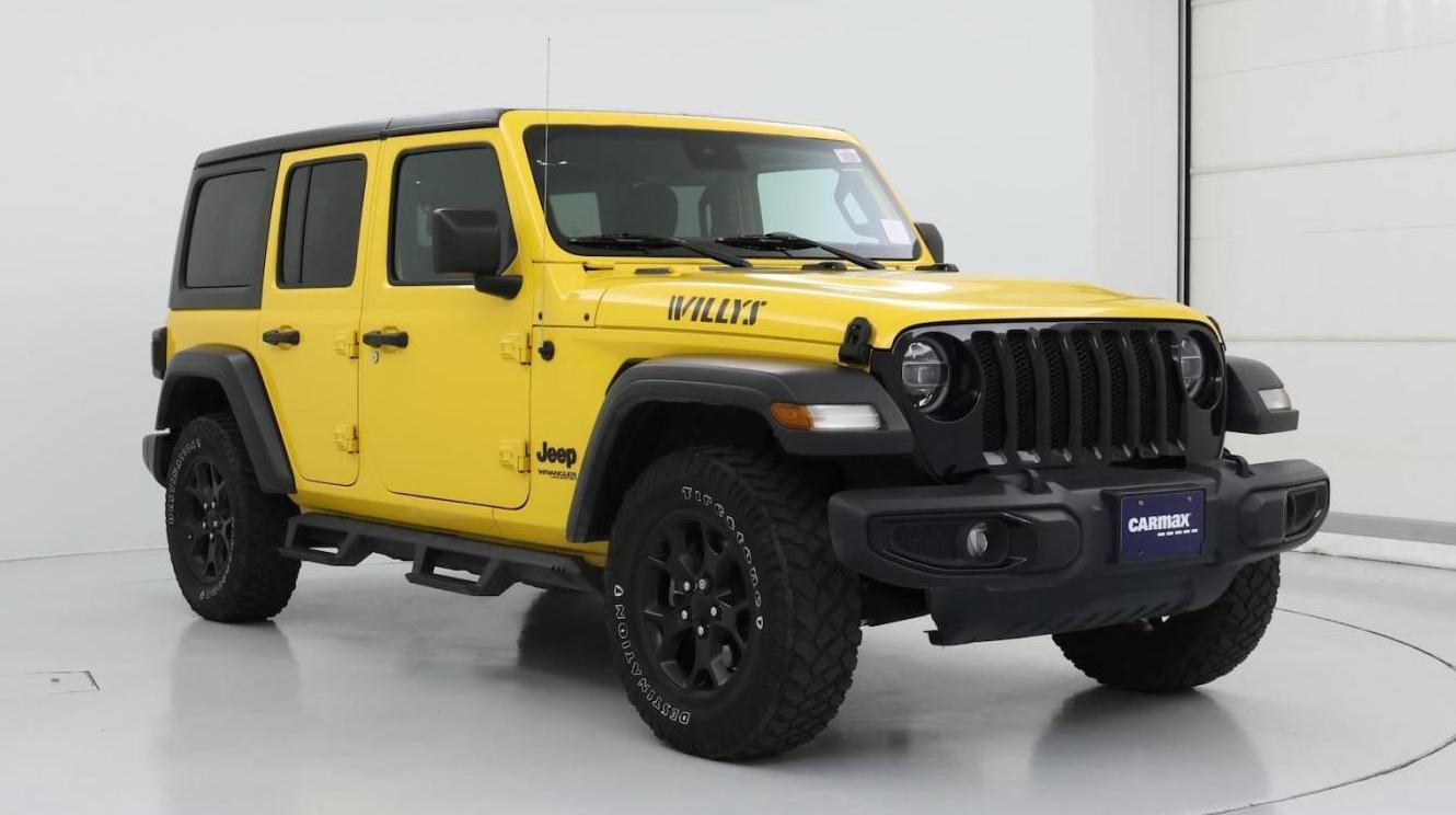 JEEP WRANGLER 2021 1C4HJXDG5MW577013 image