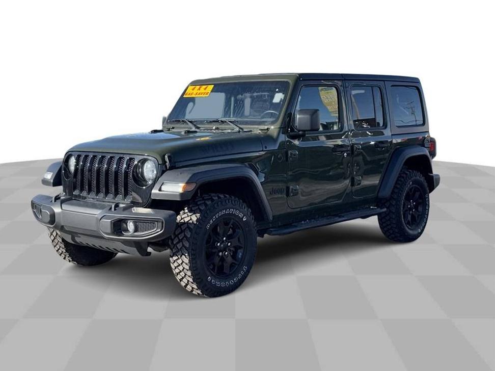 JEEP WRANGLER 2021 1C4HJXDM1MW568914 image