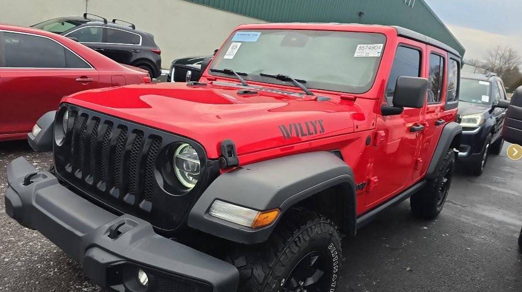 JEEP WRANGLER 2021 1C4HJXDN9MW593889 image