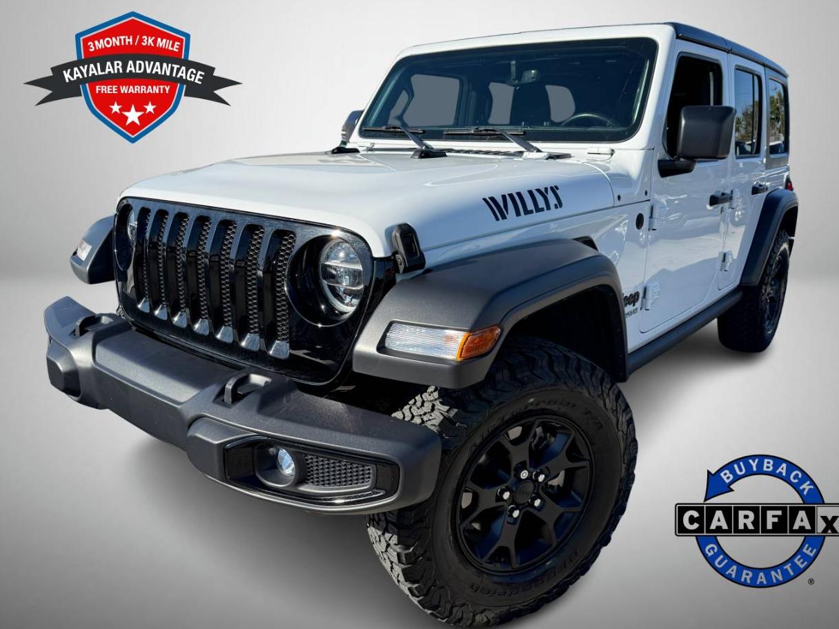 JEEP WRANGLER 2021 1C4HJXDN3MW576456 image