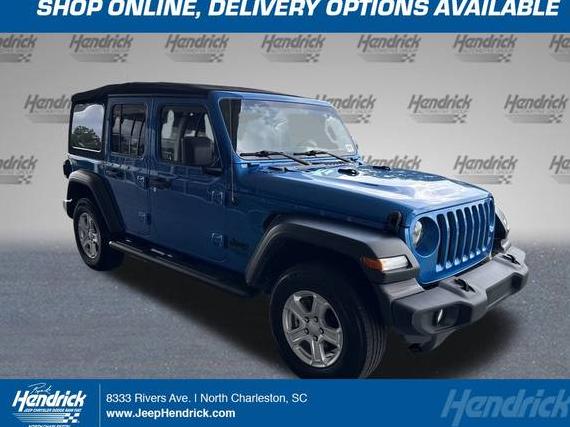 JEEP WRANGLER 2021 1C4HJXDN9MW775804 image