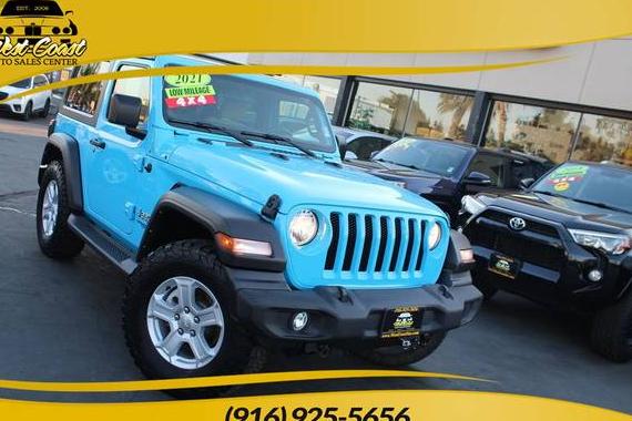 JEEP WRANGLER 2021 1C4HJXAG6MW605986 image