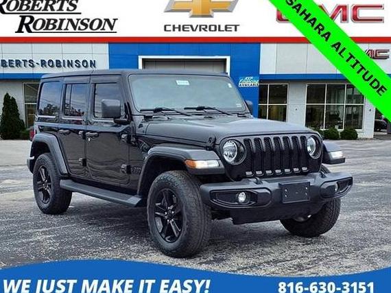JEEP WRANGLER 2021 1C4HJXEN8MW667768 image