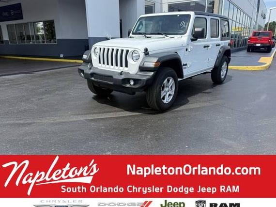 JEEP WRANGLER 2021 1C4HJXDG4MW836445 image