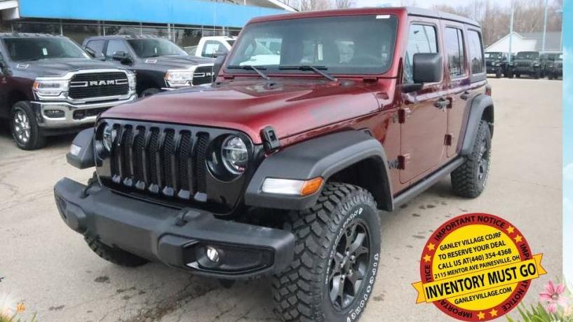 JEEP WRANGLER 2021 1C4HJXDG3MW595008 image