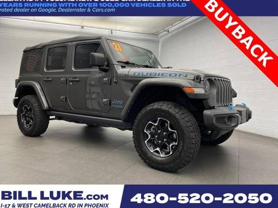 JEEP WRANGLER 2021 1C4JJXR67MW743453 image
