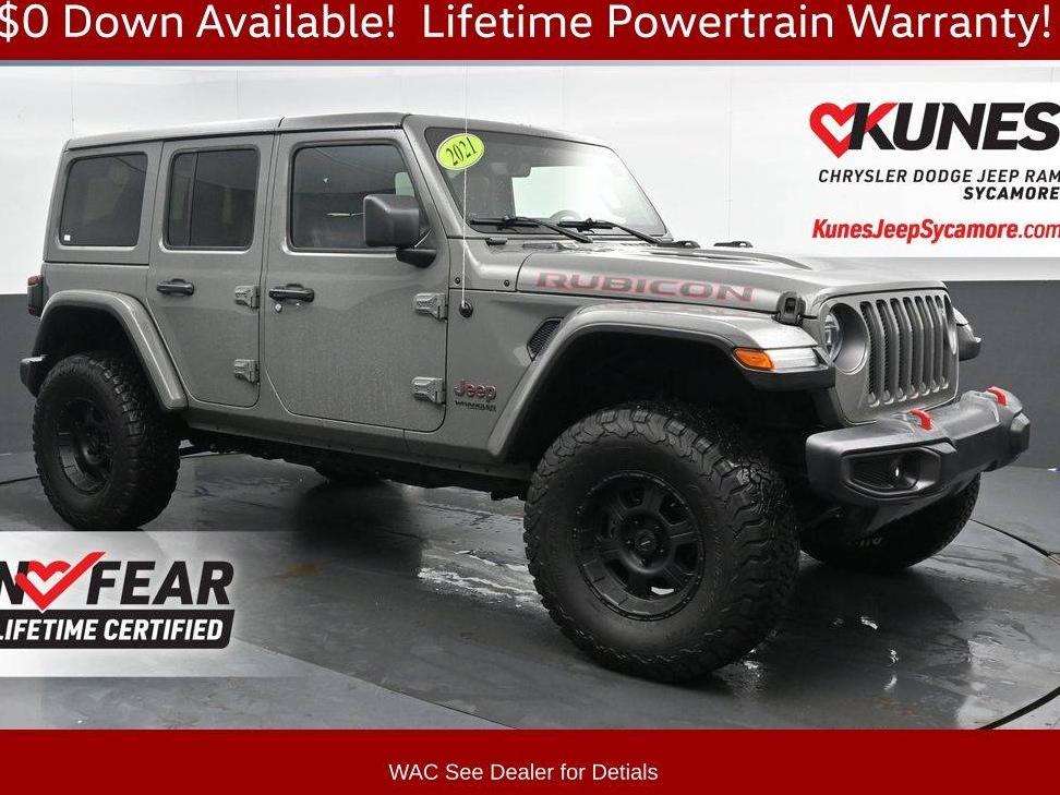 JEEP WRANGLER 2021 1C4HJXFG8MW585698 image