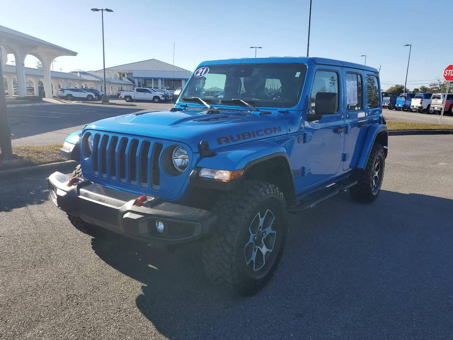 JEEP WRANGLER 2021 1C4HJXFN4MW816854 image