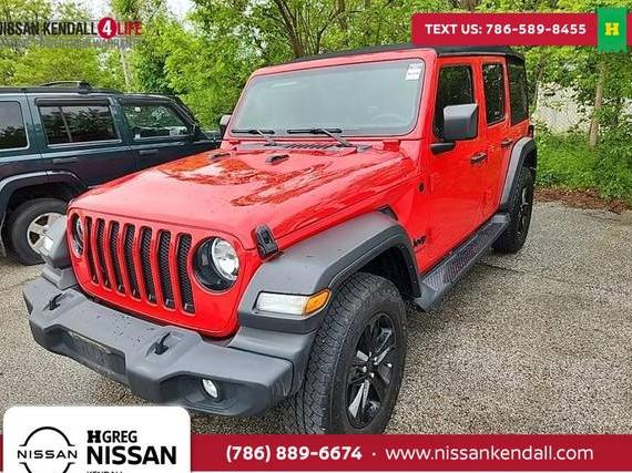 JEEP WRANGLER 2021 1C4HJXDN3MW683054 image