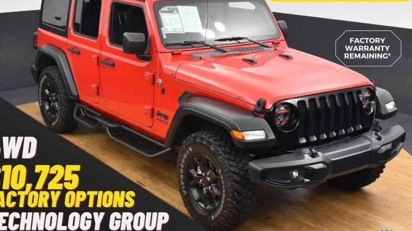 JEEP WRANGLER 2021 1C4HJXDN2MW543738 image