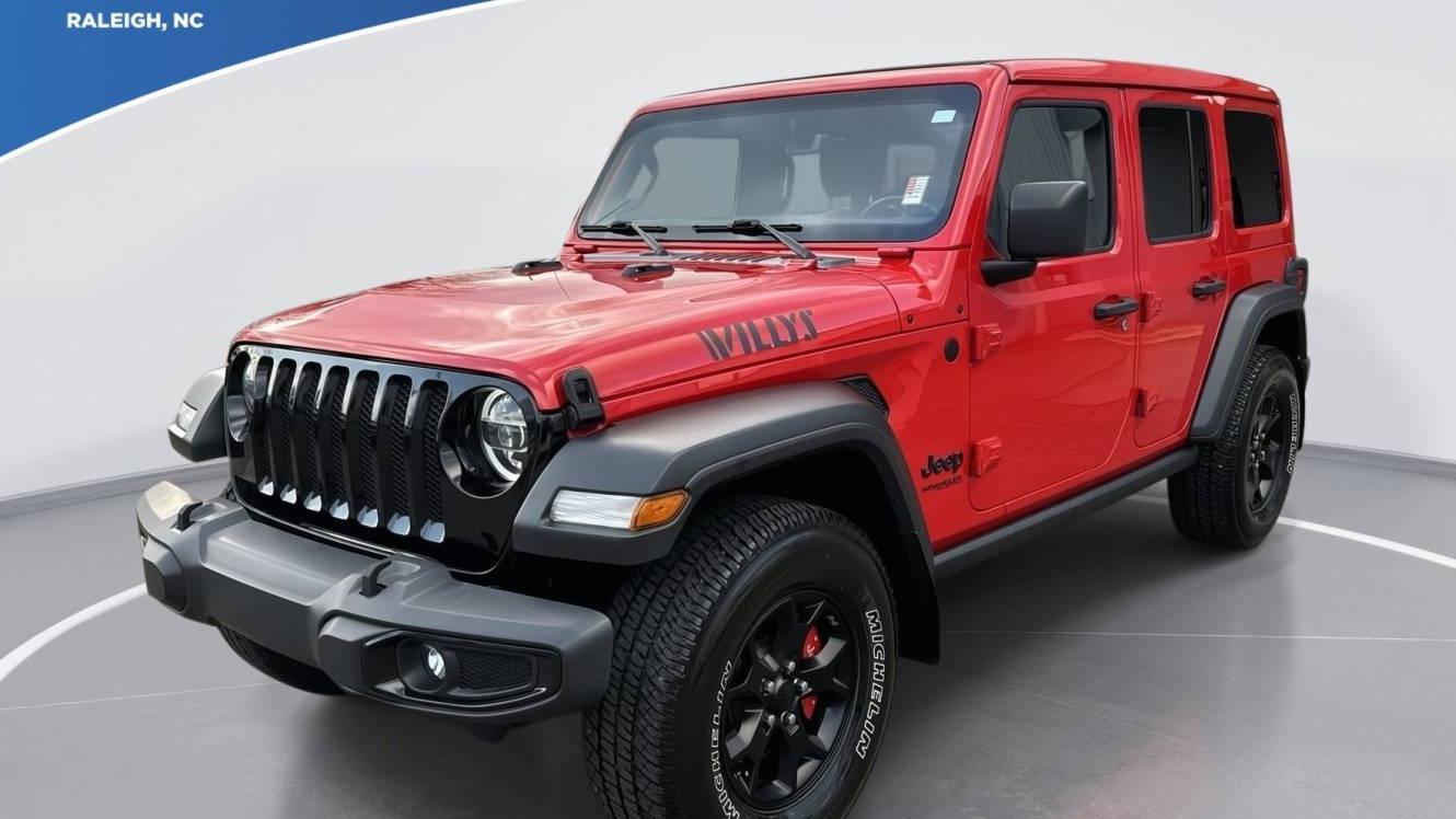 JEEP WRANGLER 2021 1C4HJXDN5MW589483 image