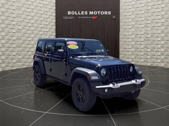JEEP WRANGLER 2021 1C4HJXDN5MW867377 image
