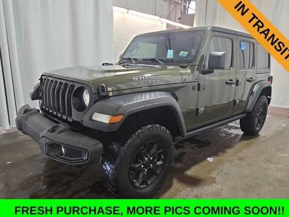 JEEP WRANGLER 2021 1C4HJXDN3MW717753 image