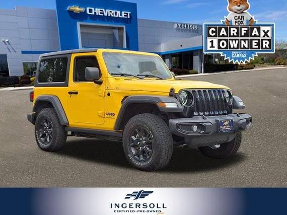 JEEP WRANGLER 2021 1C4HJXAG8MW778666 image
