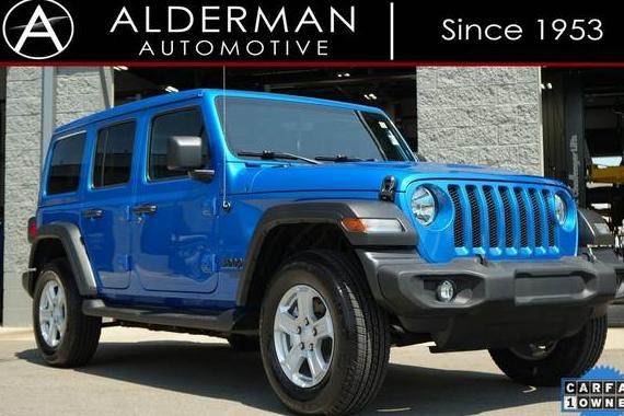 JEEP WRANGLER 2021 1C4HJXDN5MW751712 image