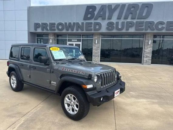 JEEP WRANGLER 2021 1C4HJXDN2MW723155 image