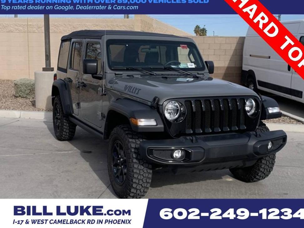 JEEP WRANGLER 2021 1C4HJXDGXMW859549 image