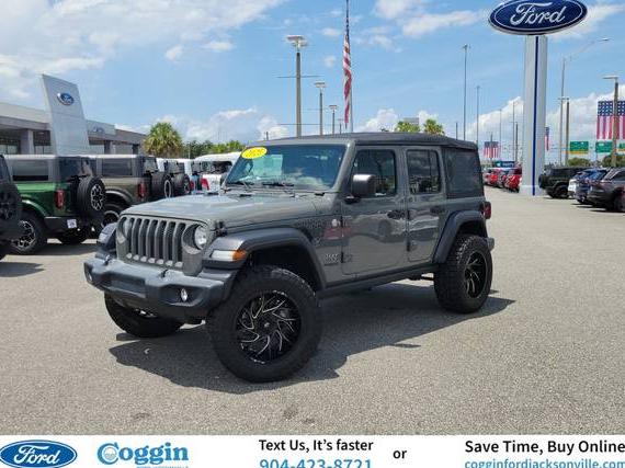 JEEP WRANGLER 2021 1C4HJXDG2MW594447 image