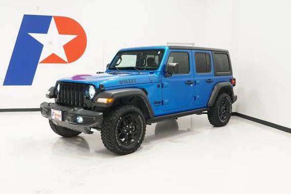 JEEP WRANGLER 2021 1C4HJXDGXMW866209 image
