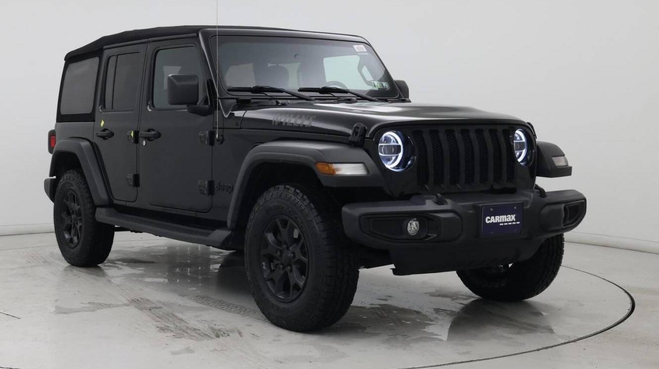 JEEP WRANGLER 2021 1C4HJXDG4MW684733 image